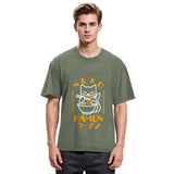 Tokyosol Cat Obsessed With Ramen Washed T Shirt