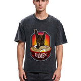 Tokyosol Ramen Hand Gesture Washed T Shirt