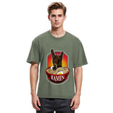 Tokyosol Ramen Hand Gesture Washed T Shirt