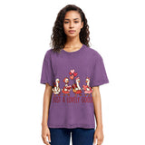 Tokyosol Just A Lovely Goose Crop T Shirt