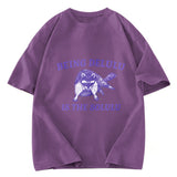 Tokyosol Funny Delusional Raccoon Washed T Shirt