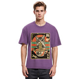 Tokyosol Kawaii Cat Lover Ramen Washed T Shirt