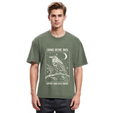 Tokyosol Funny Crows Before Bros Washed T Shirt