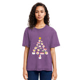 Tokyosol Sushi Christmas Tree Washed T Shirt