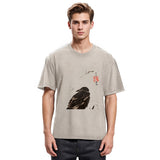 Tokyosol Crow And Reeds Washed T Shirt