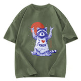 Tokyosol I Love Trash Classic T Shirt
