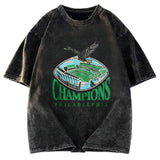 Tokyosol Philadelphia Eagles Champions Washed T Shirt