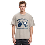 Tokyosol More Trash Can Less Trash Can T Washed T Shirt
