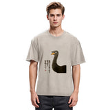 Tokyosol Avoid Difficulties Funny Washed T Shirt