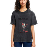 Tokyosol Japanese Ink Painting Washed T Shirt
