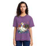 Tokyosol Japanese Goose Teacher 6 7 Meme Washed T Shirt