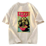 Tokyosol Turtle Eating Ramen Washed T Shirt