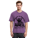 Tokyosol Every Day Is Trash Day Washed T Shirt