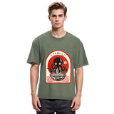 Tokyosol Ramen Lover Octopus Washed T Shirt