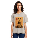 Tokyosol Ramen Lover Rabbit Washed T Shirt