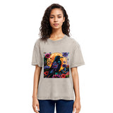 Tokyosol Mandala Crow Washed T Shirt