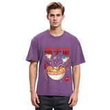 Tokyosol Neko Space Ramen Adventures Washed T Shirt