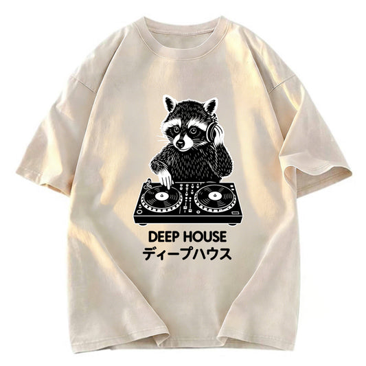 Tokyosol Dj Raccoon Washed T Shirt