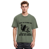 Tokyosol I Want You To Know That Not Me Washed T Shirt