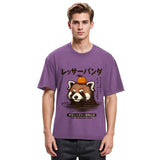 Tokyosol Cute Red Panda Washed T Shirt