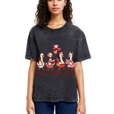 Tokyosol Just A Lovely Goose Crop T Shirt