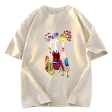 Tokyosol Fashion Duck Washed T Shirt