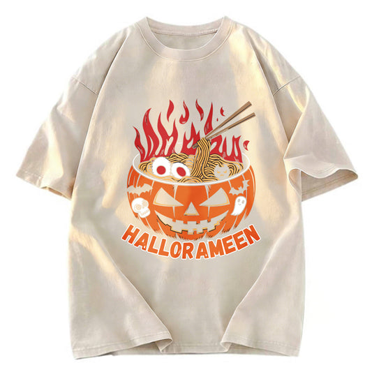 Tokyosol HalloRameen Halloween Washed T-Shirt
