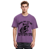 Tokyosol Overthink Raccoon Washed T Shirt