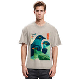 Tokyosol Petrels Of The Painted Sea Washed T Shirt