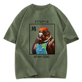 Tokyosol Stay Cool Pigeon Washed T Shirt