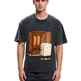 Tokyosol Sushi Pick Out Clothes Washed T Shirt