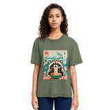 Tokyosol Please Give Raccoon A Discount Washed T Shirt