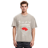 Tokyosol Fugu Ramen Japanese Retro Print Jean T Shirt