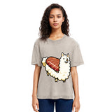 Tokyosol Alpaca Sushi Washed T Shirt