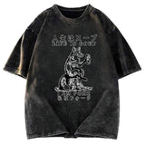 Tokyosol Life Is Soup I Am Fork Funny Washed T Shirt