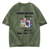 Tokyosol Ramen Rhythm Fleece Lined T Shirt