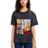 Tokyosol Making Ramen Steps To Cats Washed T-Shirt