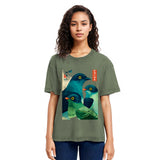 Tokyosol Petrels Of The Painted Sea Washed T Shirt