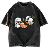 Tokyosol Sunbathing Sushi Washed T Shirt