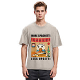 Tokyosol More Spaghetti Less Upsetti Hamster Washed T Shirt