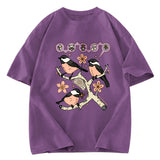 Tokyosol Chickadee Fleece Lined T Shirt