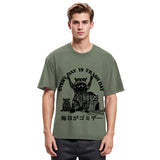 Tokyosol Every Day Is Trash Day Washed T Shirt