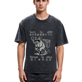 Tokyosol Decadent Raccoon Washed T Shirt