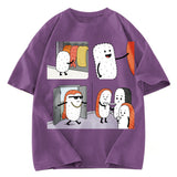 Tokyosol Sushi At The Party Washed T Shirt
