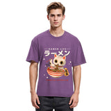 Tokyosol Lucky Cat Ramen Life Washed T Shirt