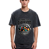 Tokyosol Bunnies Are Overrated Washed T Shirt