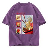 Tokyosol Making Ramen Steps To Cats Washed T-Shirt