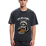 Tokyosol Let Em Cook Raccoon Washed T Shirt