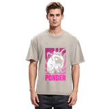 Tokyosol Ponder Raccoon Washed T Shirt