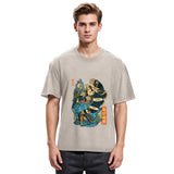 Tokyosol Neko Sushi Washed T Shirt